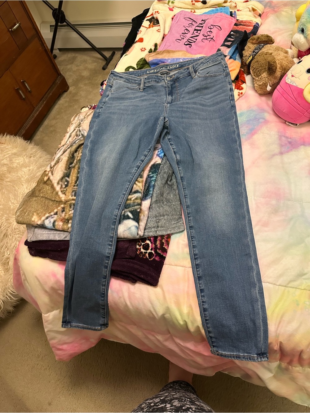 American Eagle Outfitters SUPER HIGH-RISE JEGGING Jeans